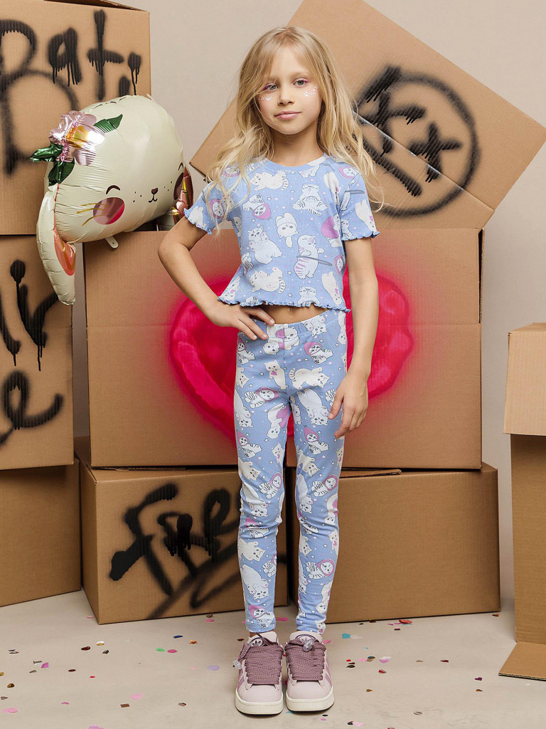 Футболка для девочки batik с коротким рукавом