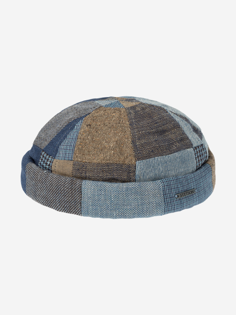 Шапка докер STETSON 8823906 DOCKER PATCHWORK (синий)