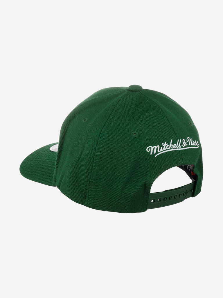 Бейсболка MITCHELL NESS HHSS3260-MBUYYPPPGREN Milwaukee Bucks NBA (зеленый)