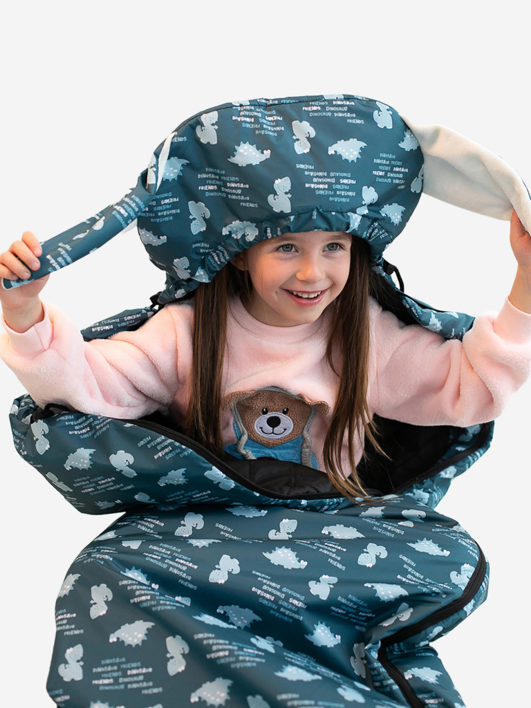 Туристический спальный мешок детский Lemur Studio