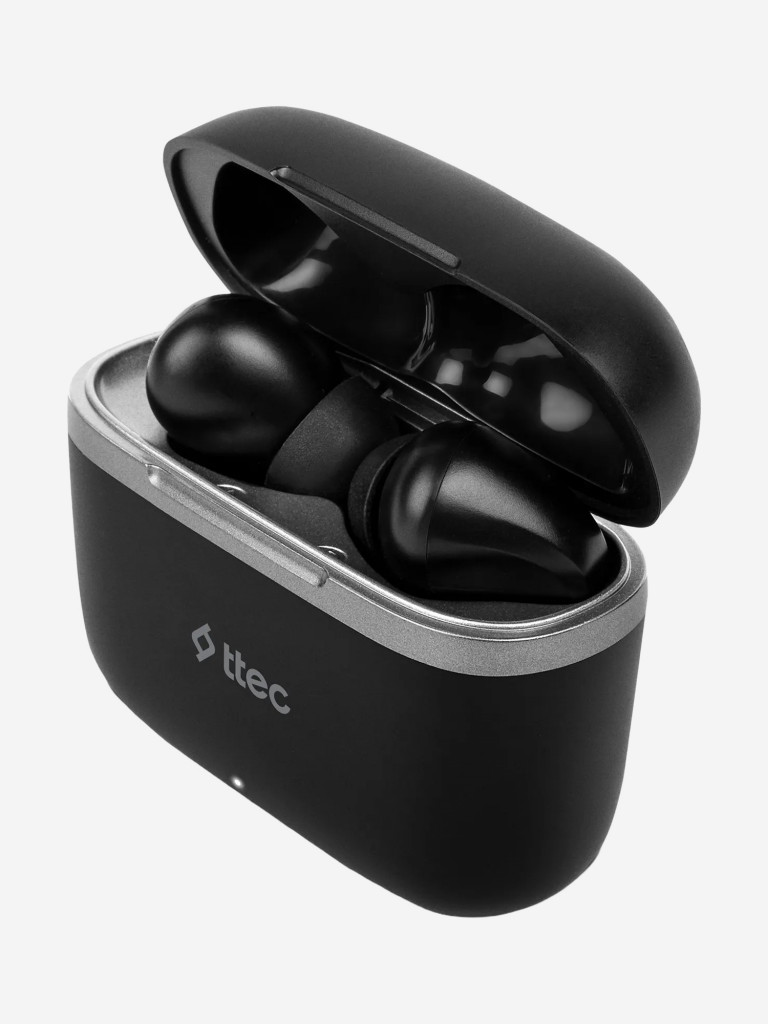 Беспроводная Bluetooth-гарнитура TTEC AirBeat Move True Wireless Headsets. Цвет: черный