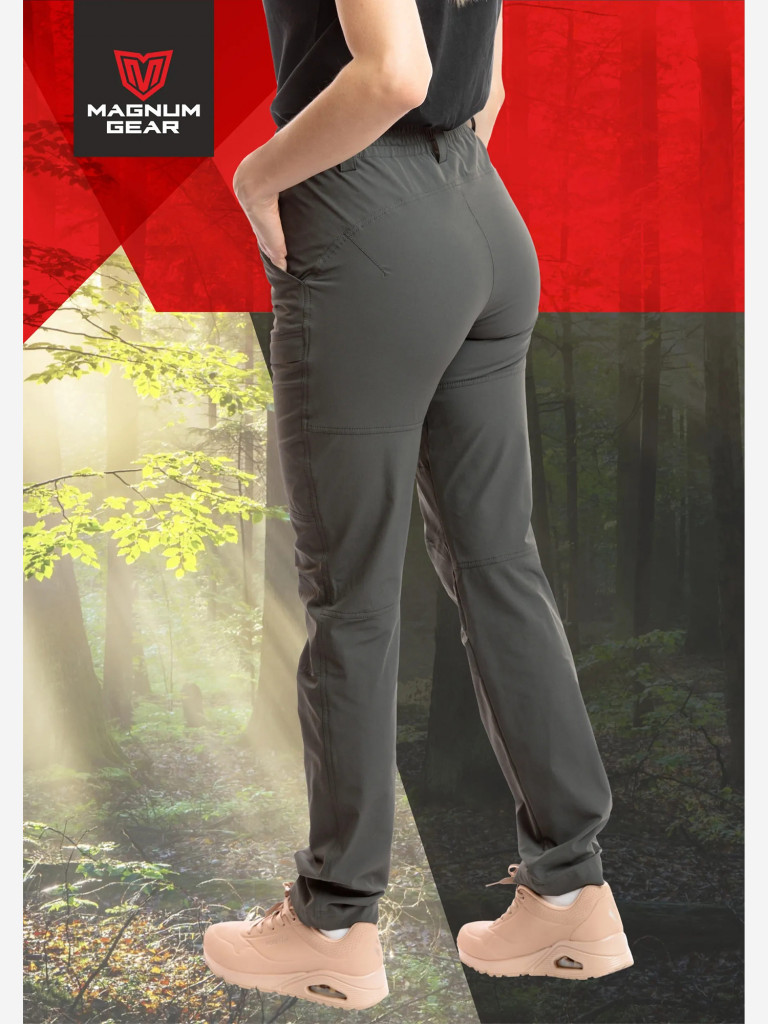 Брюки для рыбалки женские MAGNUM GEAR MONTANA FLEX графит