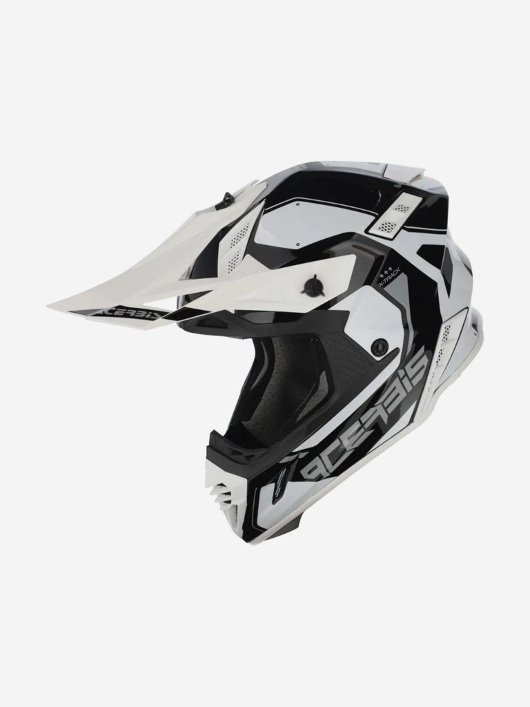 Мотошлем Кроссовый Acerbis X-TRACK 22-06 Black/White 2