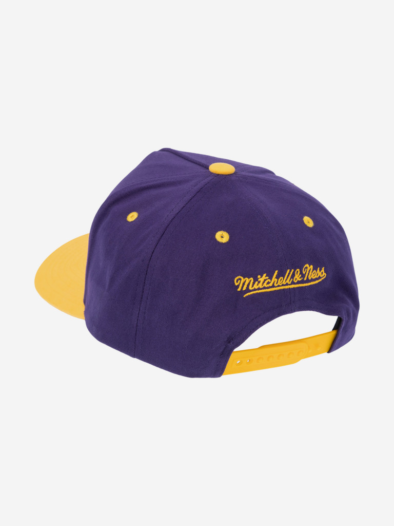 Бейсболка MITCHELL NESS HP9355-LALPURP Los Angeles Lakers NBA (фиолетовый)
