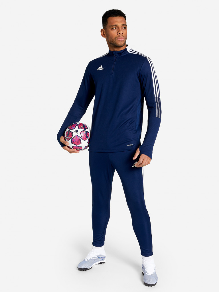 Джемпер футбольный мужской adidas Tiro21