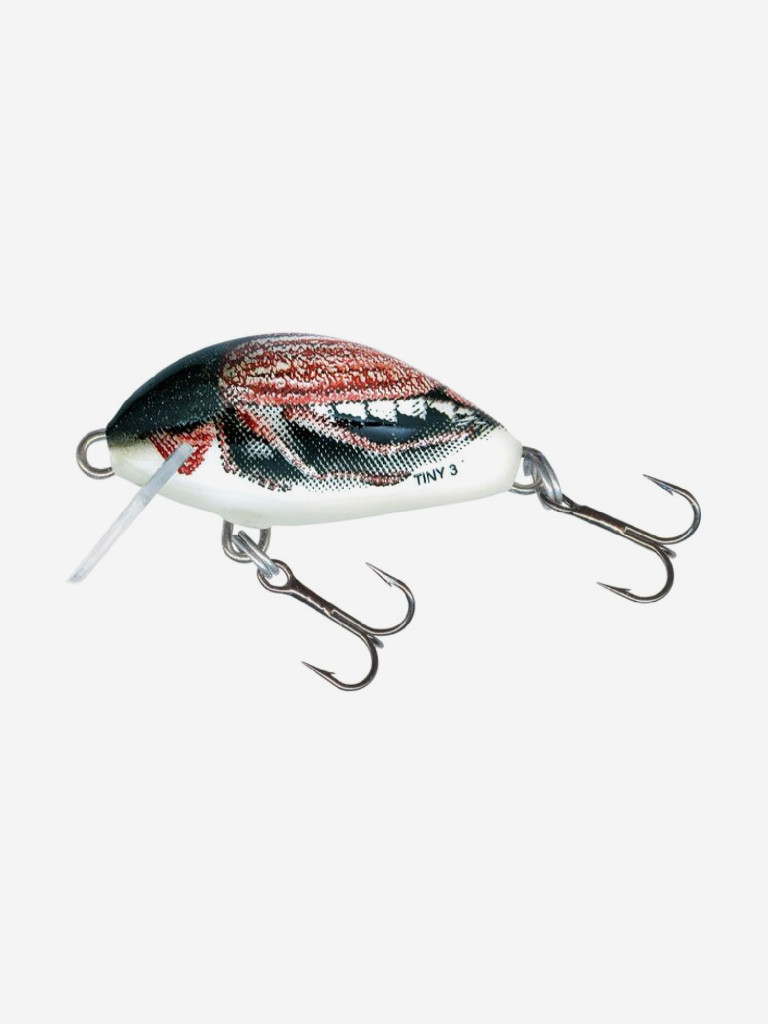 Воблер SALMO POLAND TINY F, длина 3 см, крэнк для окуня, голавля, форели, язя