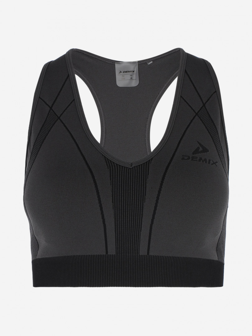 Спортивный топ бра Demix SoftNetic Seamless 29750750299 Черный, размер 46,44,48, фото 5