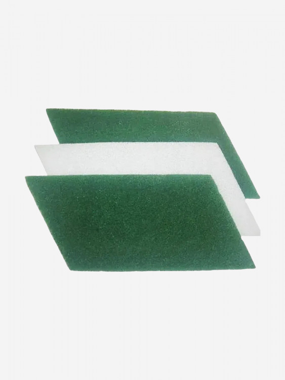 Фибертекс RED CREEK Green Velcro Roller, для роторных щеток, зеленый, 3шт