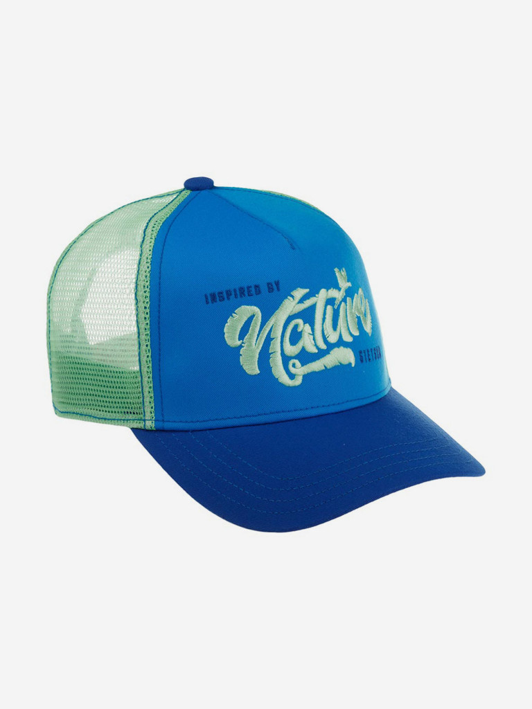 Бейсболка с сеточкой STETSON 7765102 TRUCKER CAP INSPIRED BY NATURE SUSTAINABLE (синий)