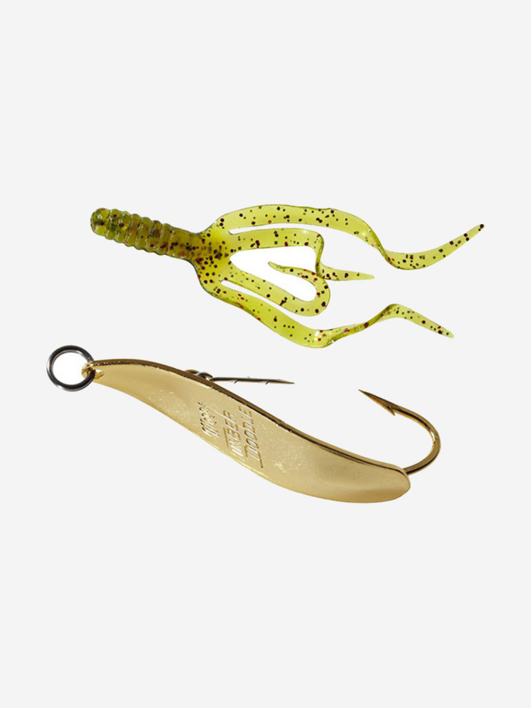 Блесна для рыбалки колебалка Mepps TIMBER DOODLE, 0, Gold (блистер)