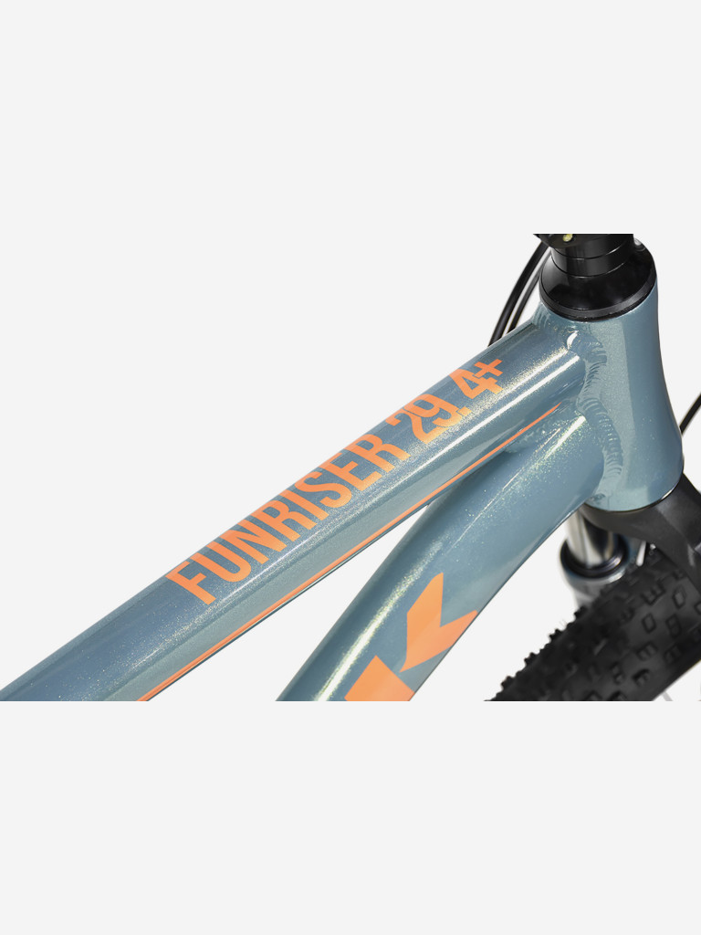 Велосипед мужской Funriser 29.4+ HD зеленый/морковный 22"