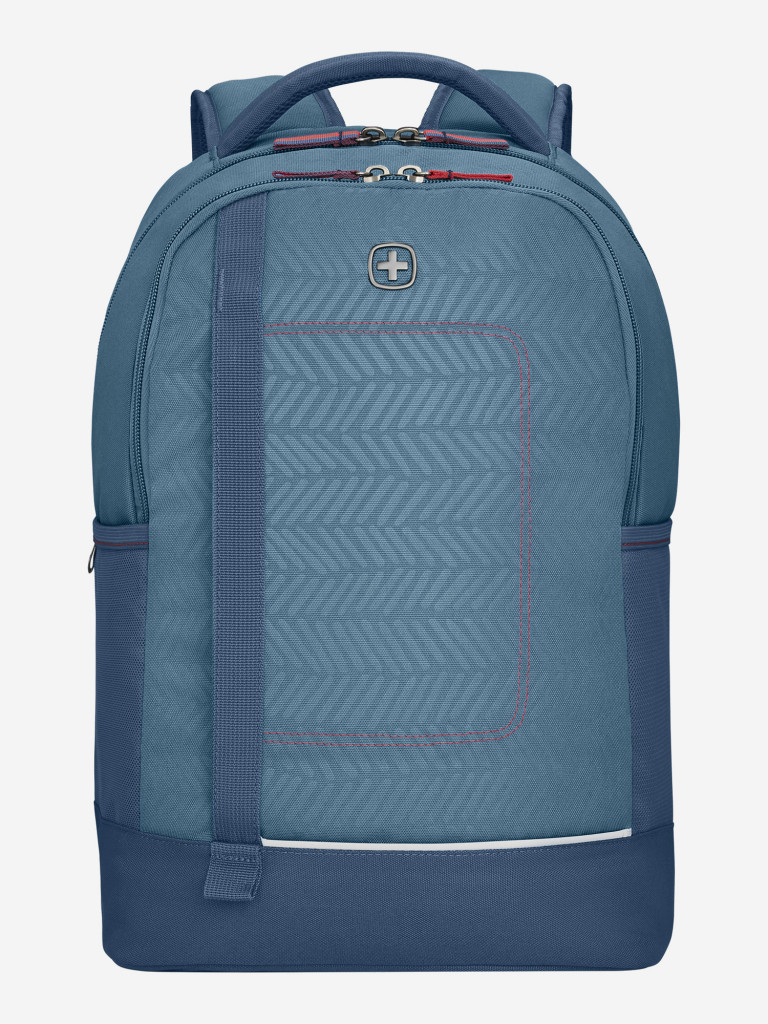 Рюкзак WENGER NEXT Tyon 16", синий/деним, переработанный ПЭТ/Полиэстер, 32х18х48 см, 23 л.