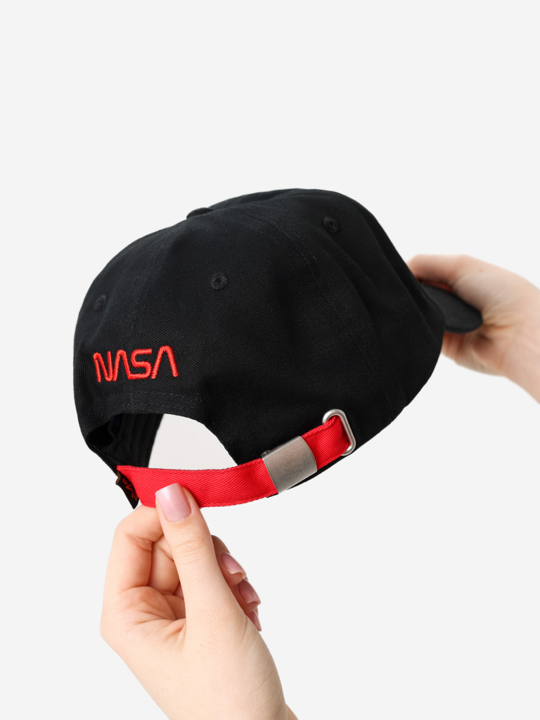 Бейсболка NASA Worm Logo Alpha Industries