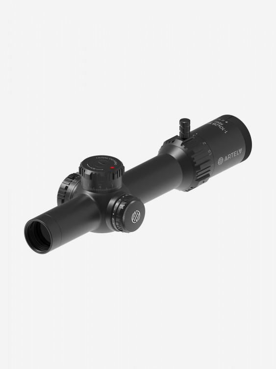 Оптический прицел ARTELV CRS 1-10x28 SFP, 34 mm, c подсветкой Fiber