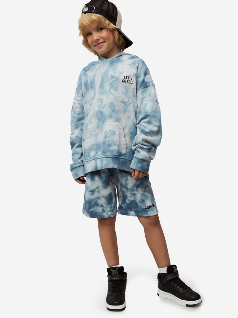 Худи с принтом tie dye для мальчиков TOTTI KIDS