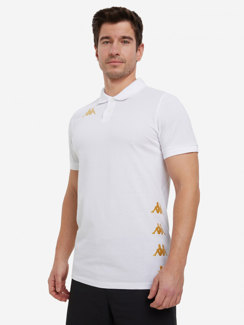 фото Поло мужское kappa, белый