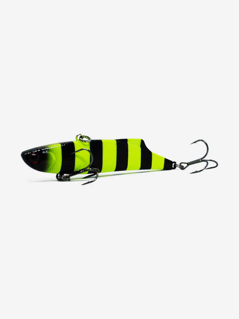Воблер Mottomo Blade VIB 105S 41g Chartreuse Black