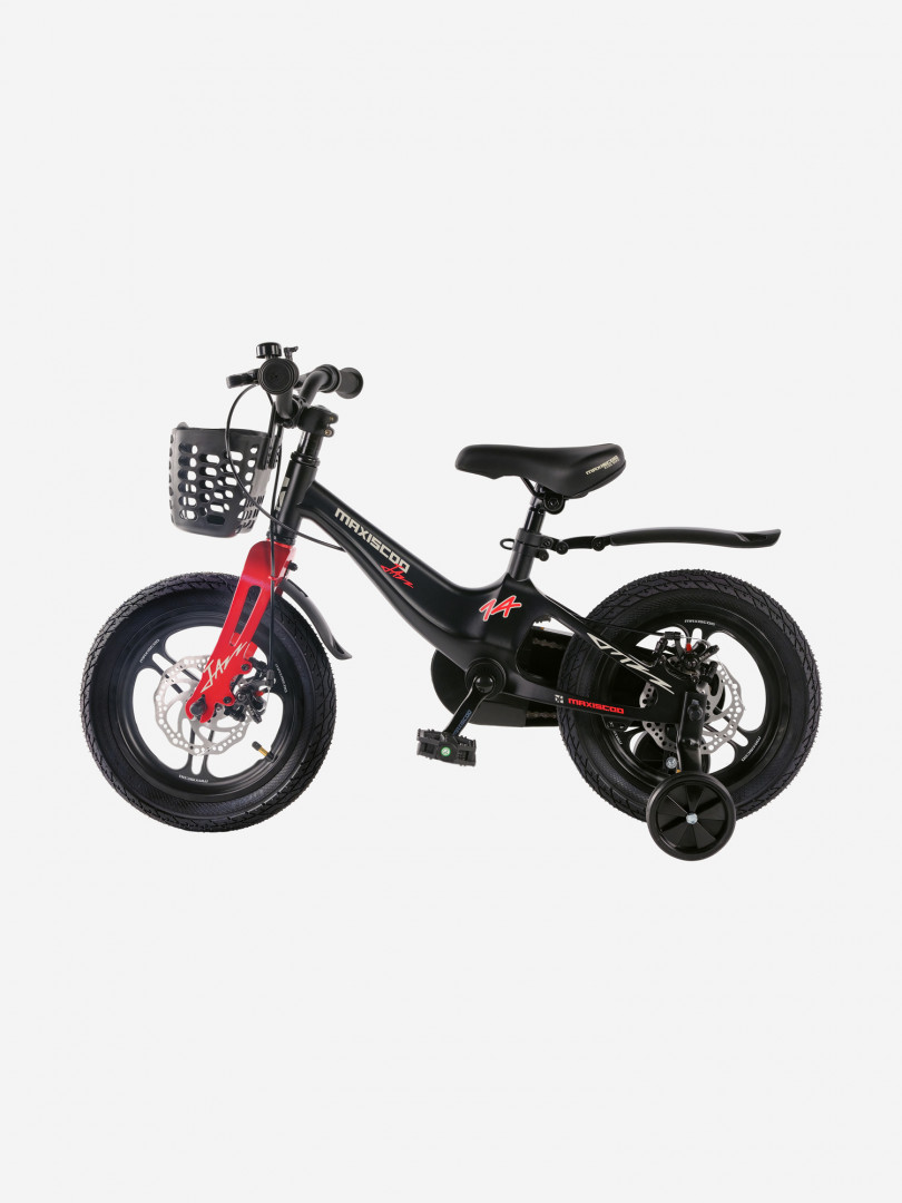 Велосипед для мальчиков Maxiscoo Jazz Pro 14 Черный