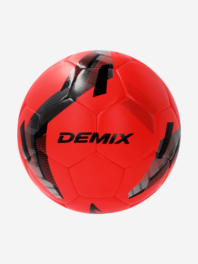 фото Мяч футбольный demix hybrid fifa quality, красный