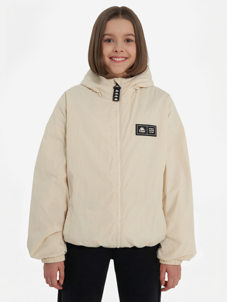 Куртка утепленная для девочек оверсайз Kappa