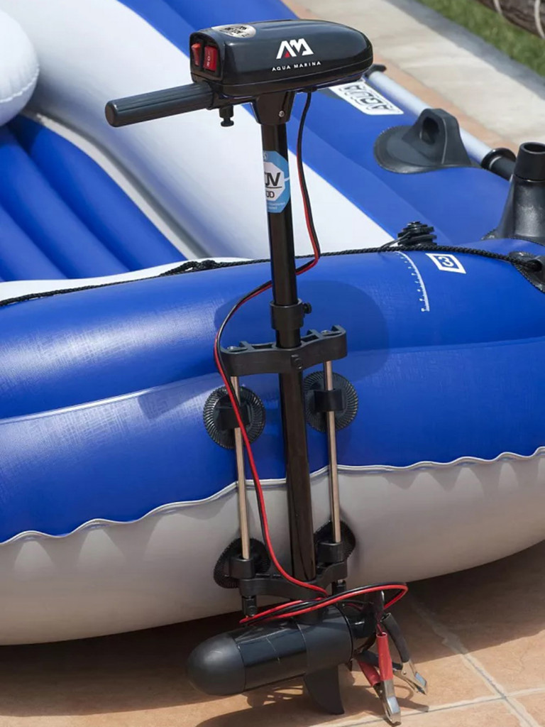 Лодка надувная Aqua Marina WILDRIVER-88823 с электромотором T-18