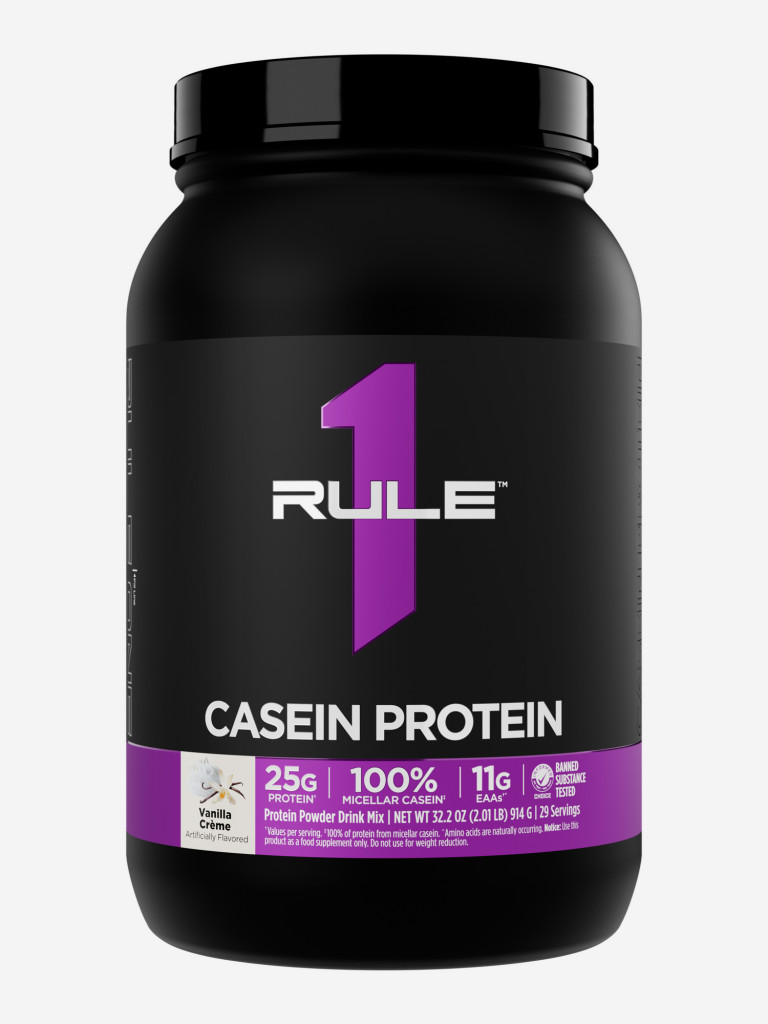 Протеин Rule 1 Casein Protein, 913,5 г, Ванильный крем