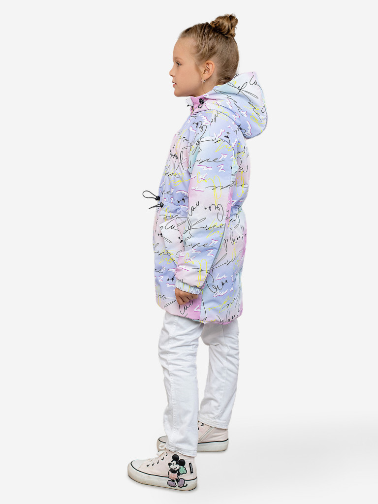 Парка для девочки batik Латифа мультиколор