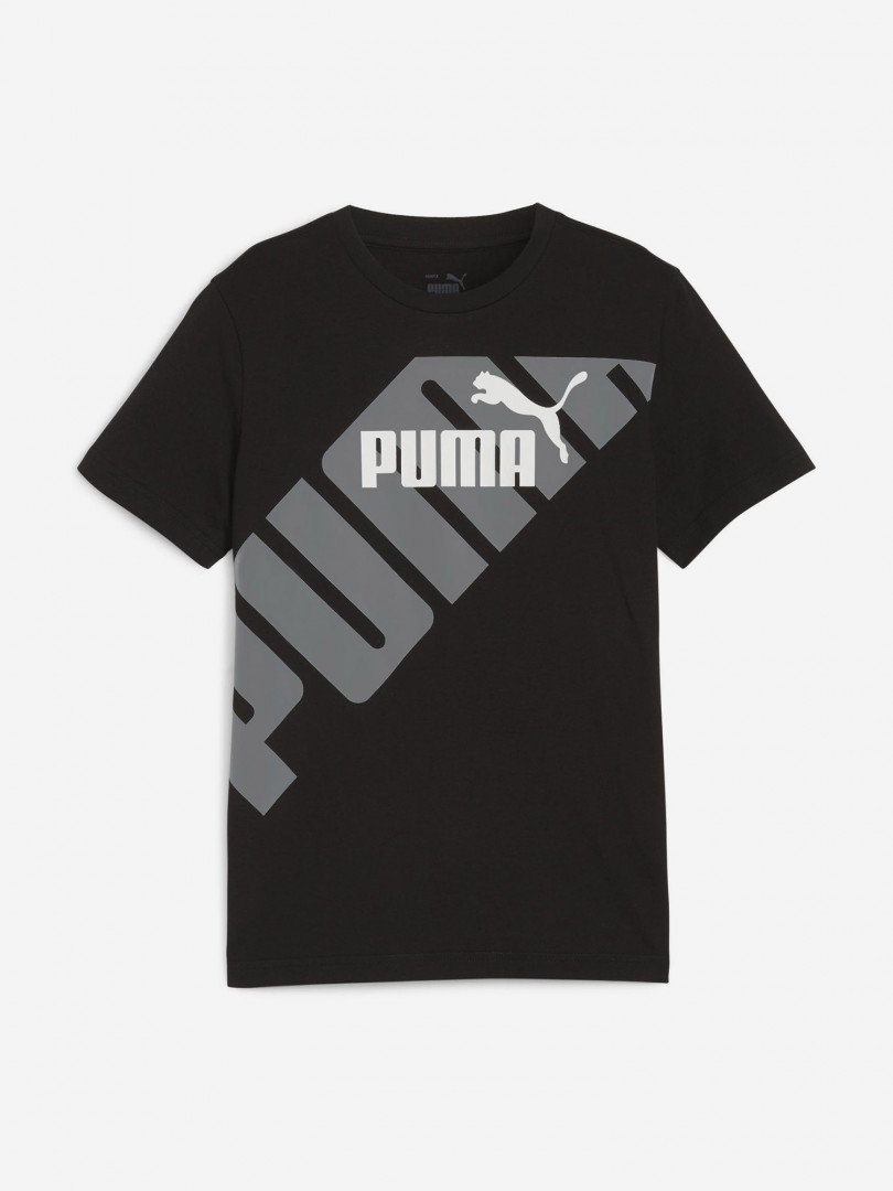 фото Футболка для мальчиков puma power graphic, черный