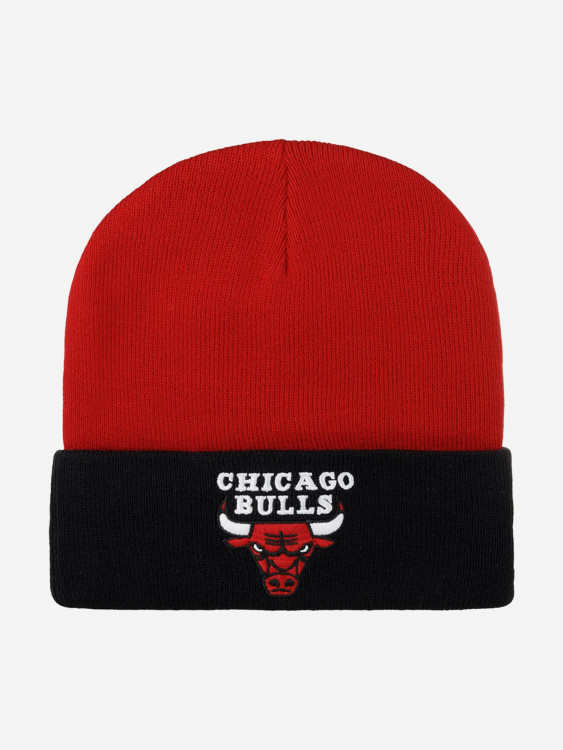 Шапка с отворотом MITCHELL NESS MN-NBA-EU174-CHIBUL-RED Chicago Bulls NBA