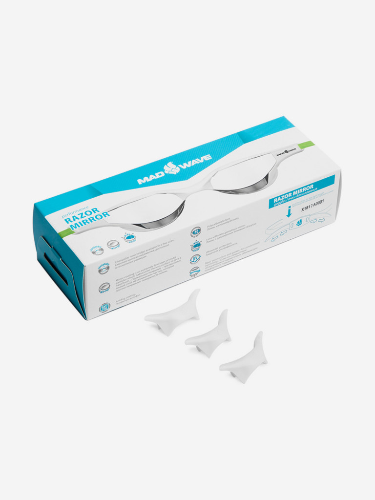 Очки для плавания Mad Wave RAZOR Mirror