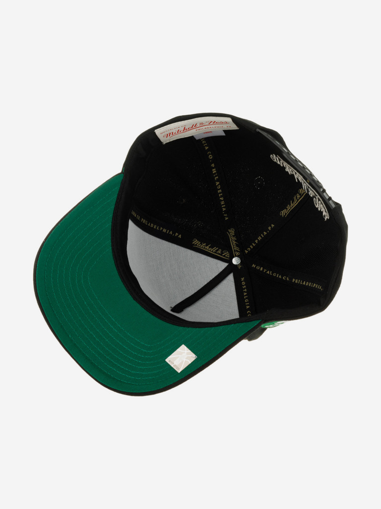 Бейсболка MITCHELL NESS HP8400-BCEBLCK Boston Celtics NBA (черный)