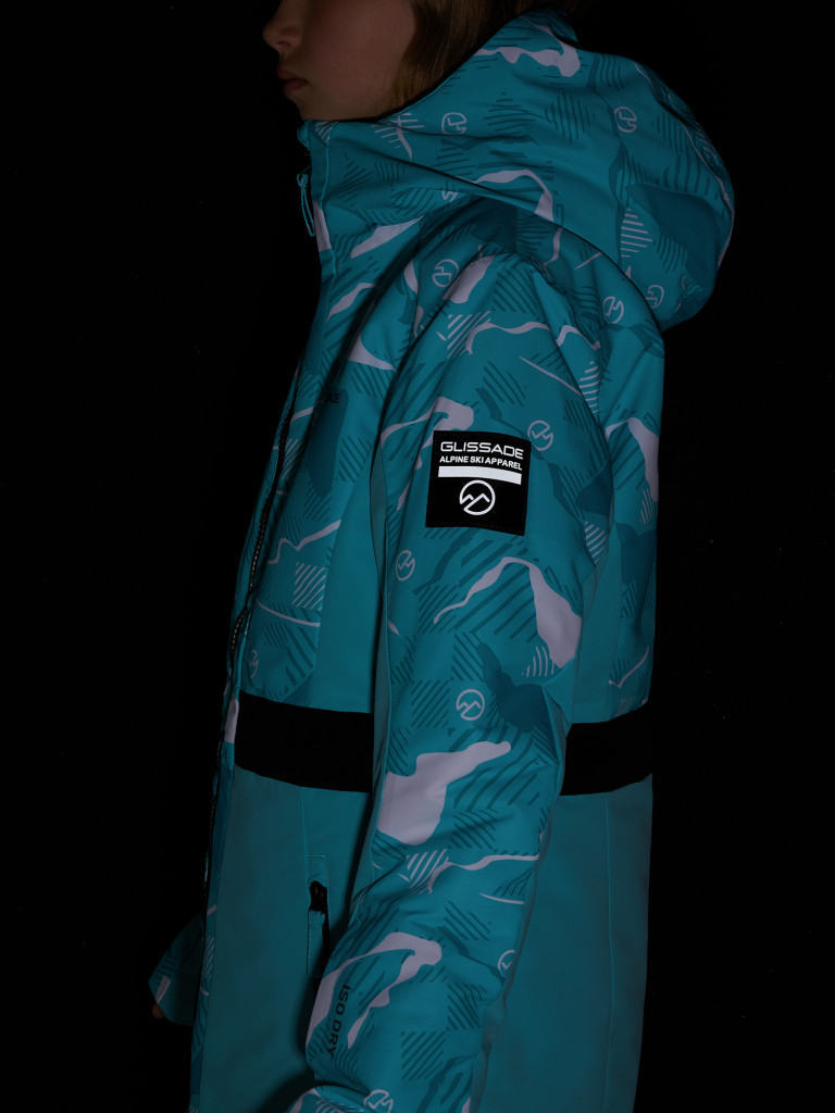 Куртка горнолыжная для девочек Glissade