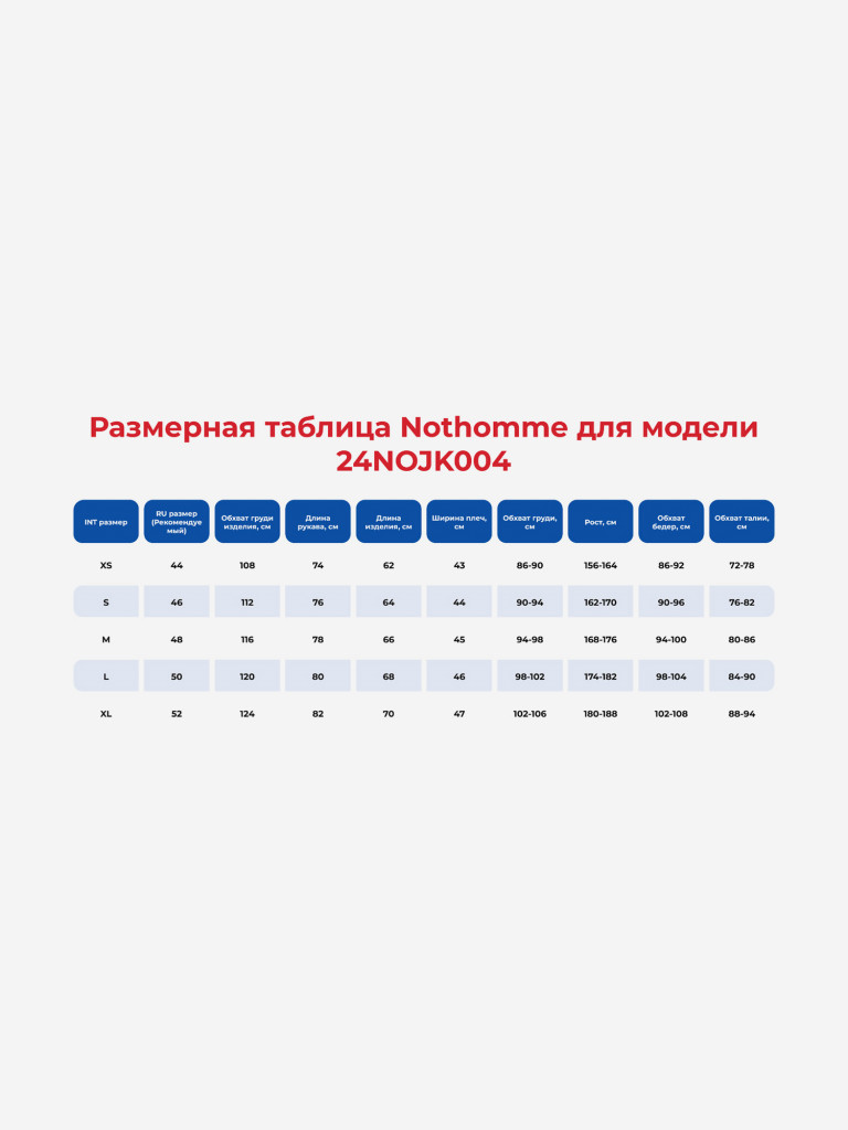 Куртка унисекс NOTHOMME Jackets & Coats Unisex