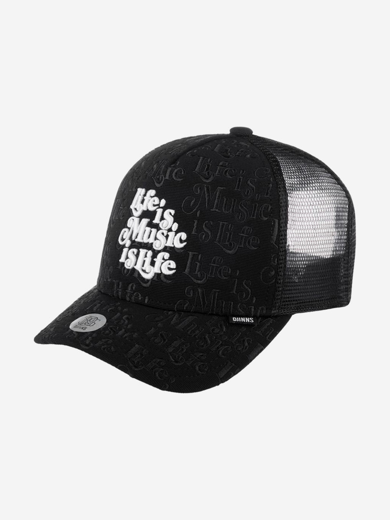 Бейсболка с сеточкой DJINNS HFT Cap IOI Music is Life