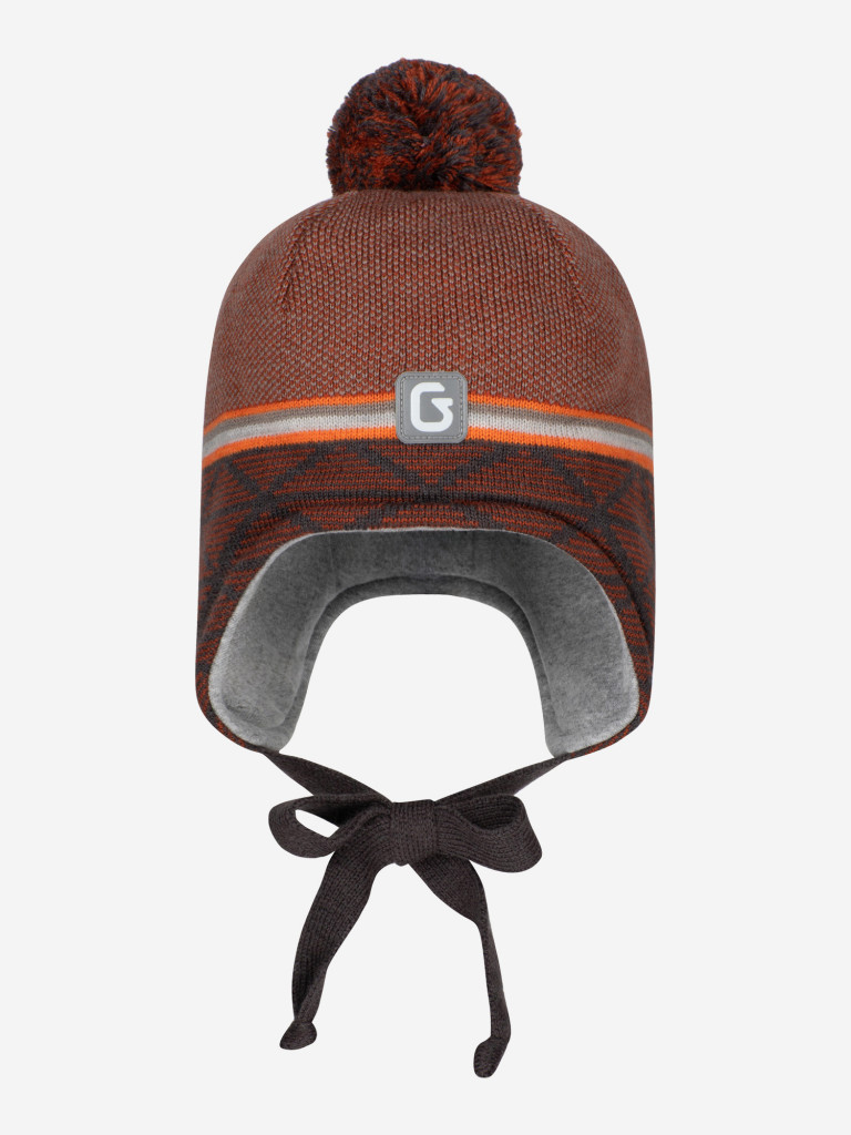 Шапка для мальчика GUSTI GW25AC1219B-BROWN