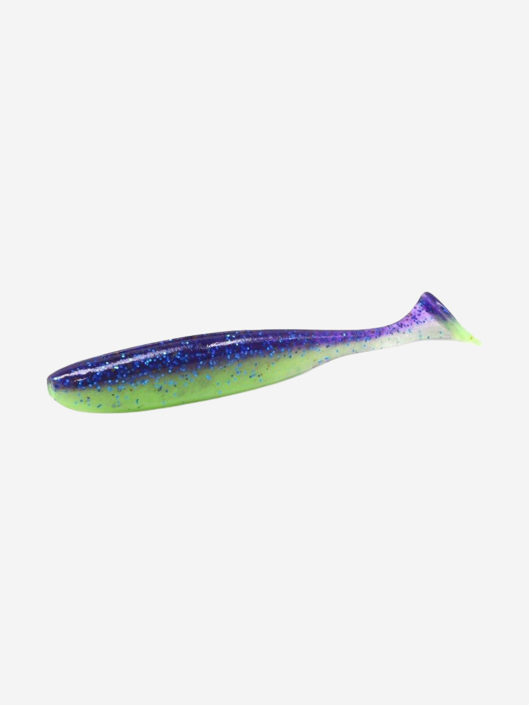 Силиконовые приманки для рыбалки Keitech Easy Shiner 4.5" PAL # 06 Violet Lime Belly