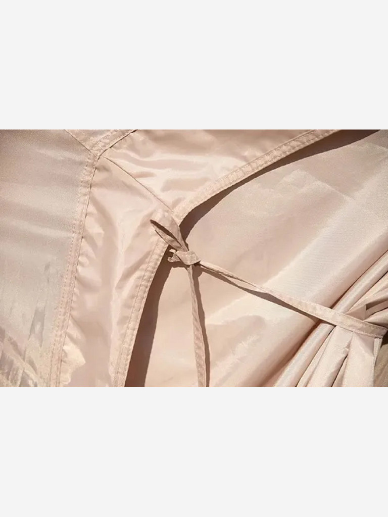 Надувная палатка Coody 9.0 Beige, 320×250×220 см, 2–3 человека, 2 входа, съёмный пол