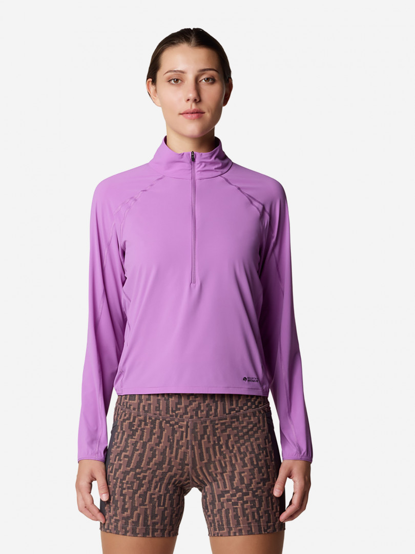 Худи женское Mountain Hardwear Sunshield Half Zip Фиолетовый 4499₽