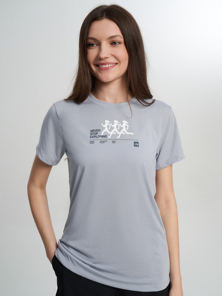 Футболка женская The North Face Bitmap Silhouettes