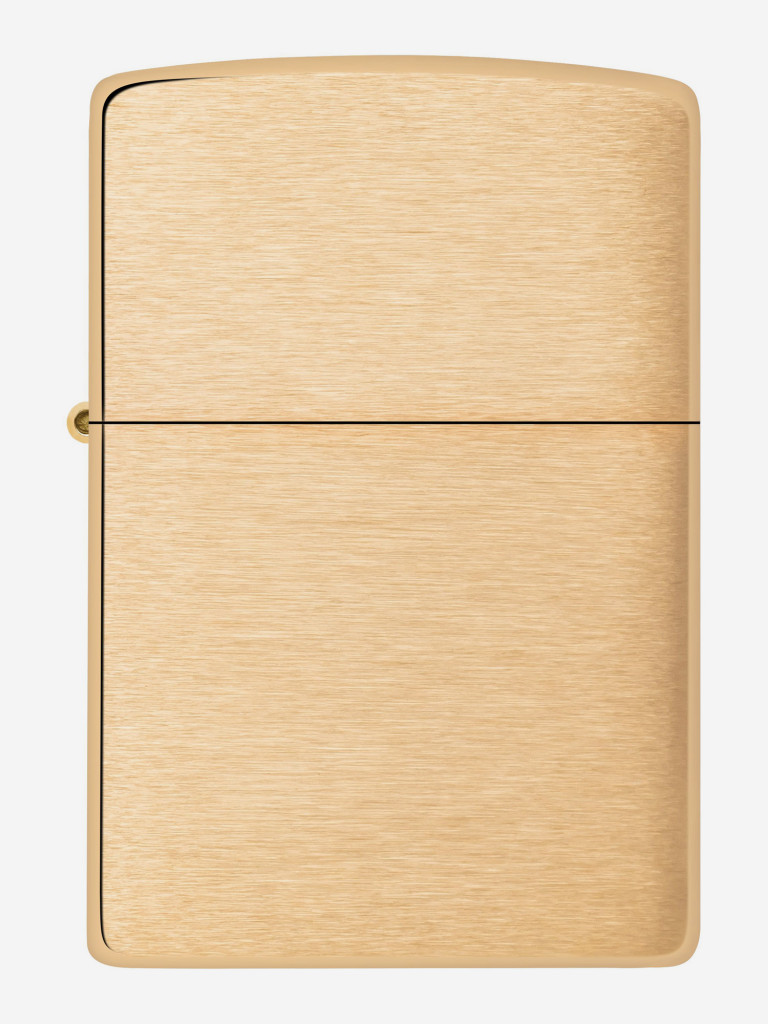 Зажигалка бензиновая ZIPPO 168 Armor Brushed Brass