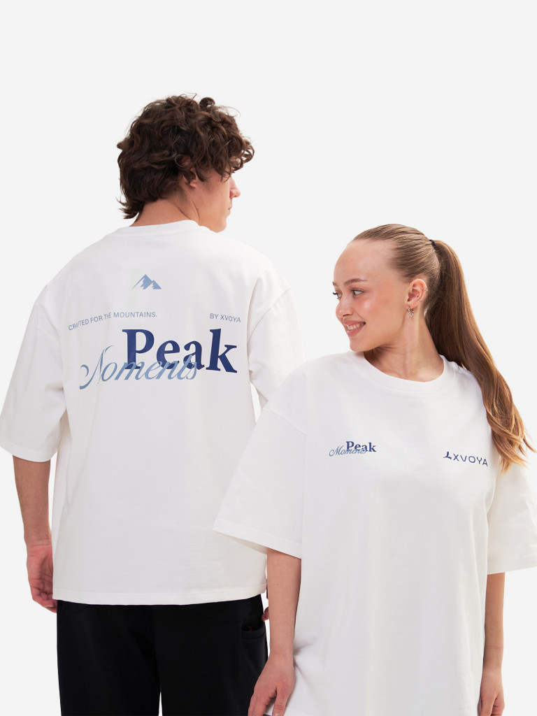 Футболка Moment Peak XVOYA белая