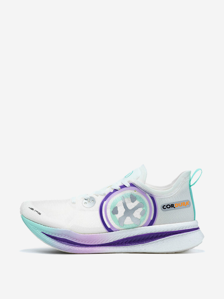 Кроссовки BMAI Shock Carbon 2.0 Low-Top Running Shoes Women's White Purple Green