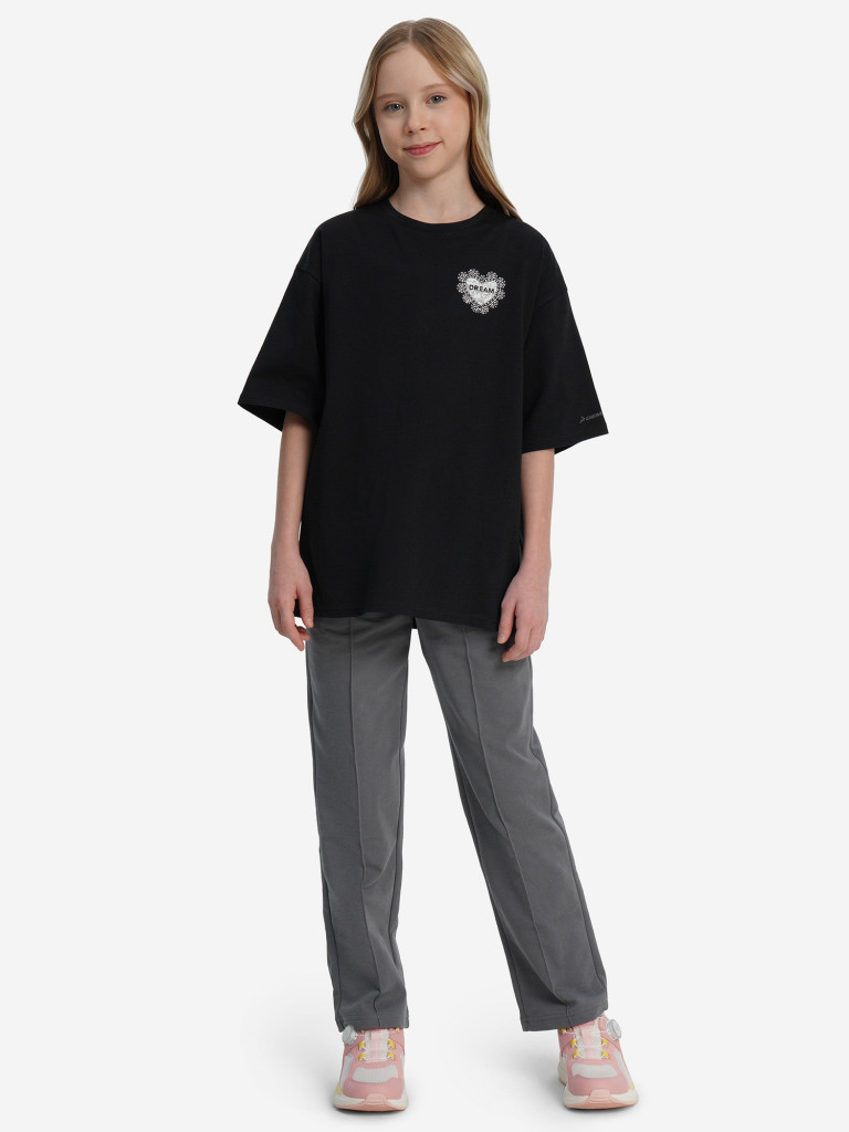 Футболка для девочек оверсайз Demix