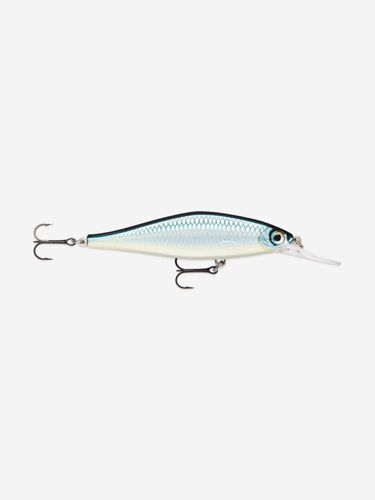 Воблер для рыбалки RAPALA Shadow Rap Shad Deep 09, 9см, 12гр, цвет BAP, медленно всплывающий
