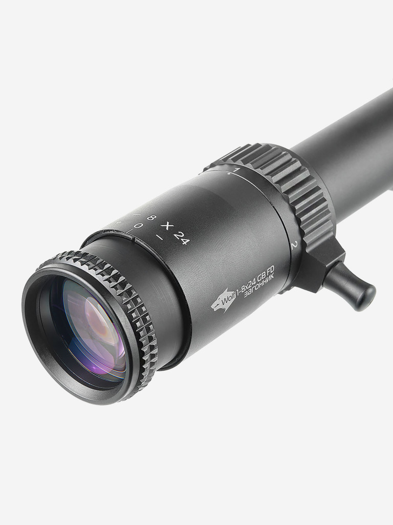 Прицел оптический Veber Wolf 1-8x24 GB FD Загонник