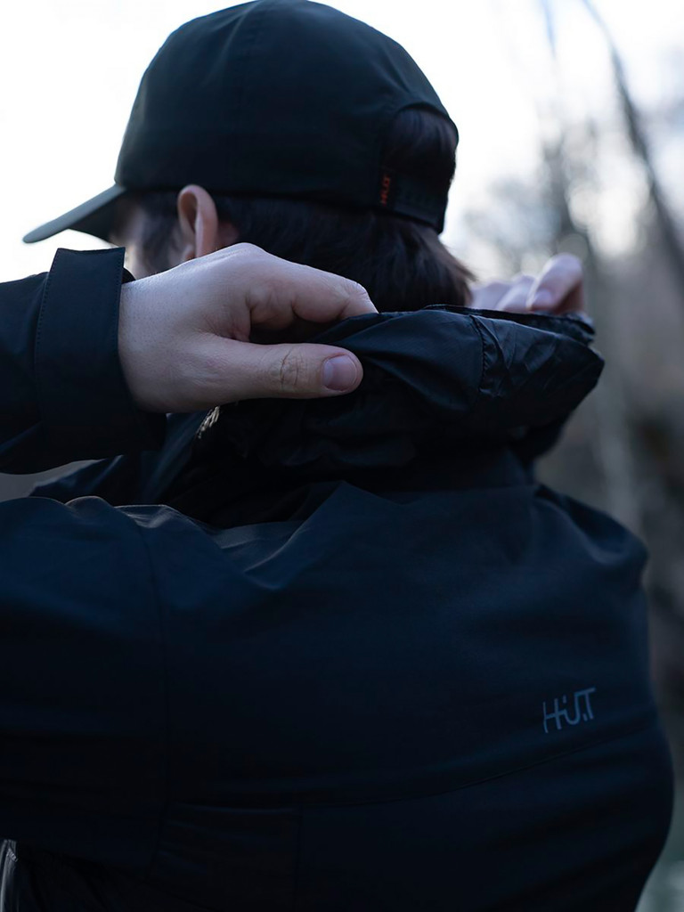 Куртка мужская HUT ADVENTURE для охоты, черная