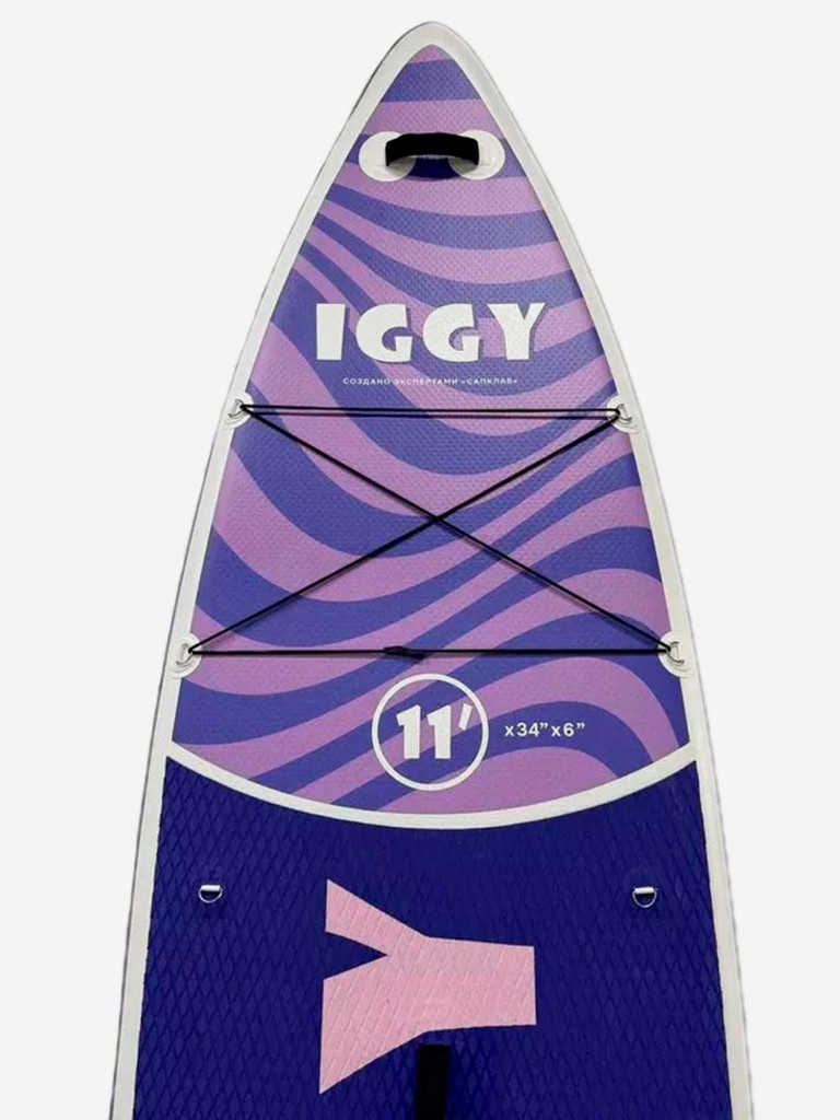 Сапборд надувной Iggy 11х34х6 Purple, 335x86x15 см