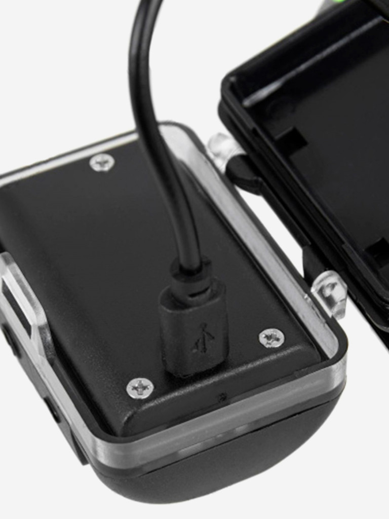 Фонарь налобный Nisus водонепроницаемый 300 LM, IPX7, USB (N-FN-3087)