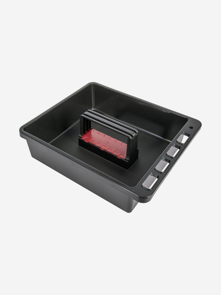 Ящик рыболовный Meiho BUCKET MOUTH BM-9000 Black с отсеками для хранения приманок