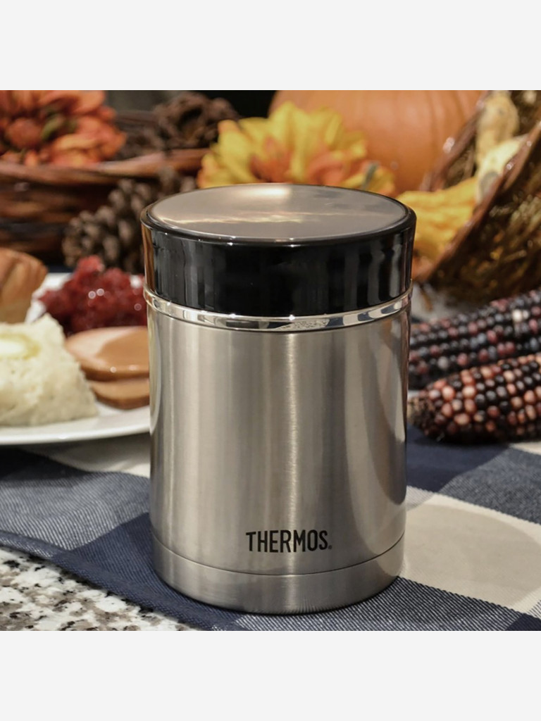 Термос для еды 470 мл THERMOS NS-340 чёрный
